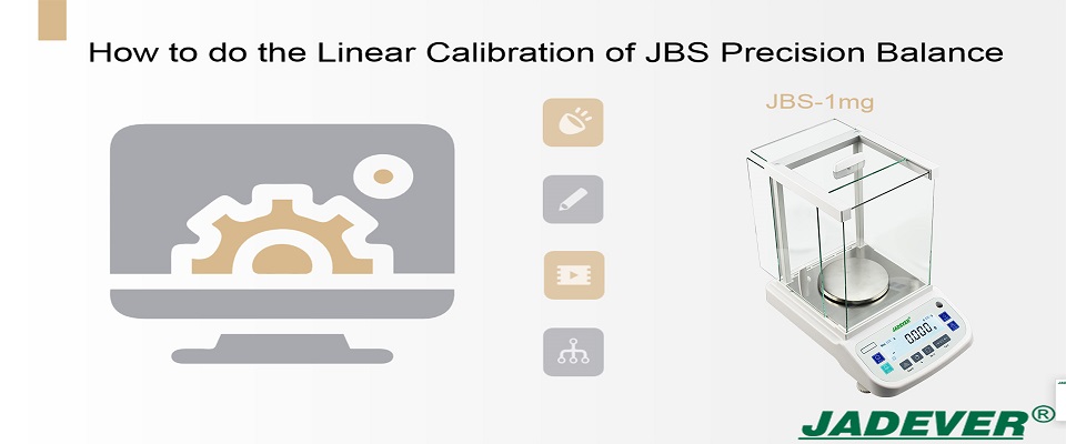 So führen Sie die lineare Kalibrierung der JBS-Präzisionswaage durch