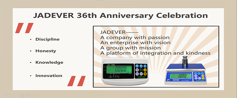 Feier zum 36-jährigen Jubiläum von JADEVER